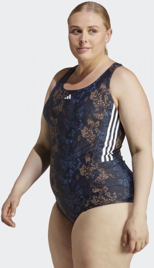 adidas 3 Stripes Graphic Badpak(Grote Maat )