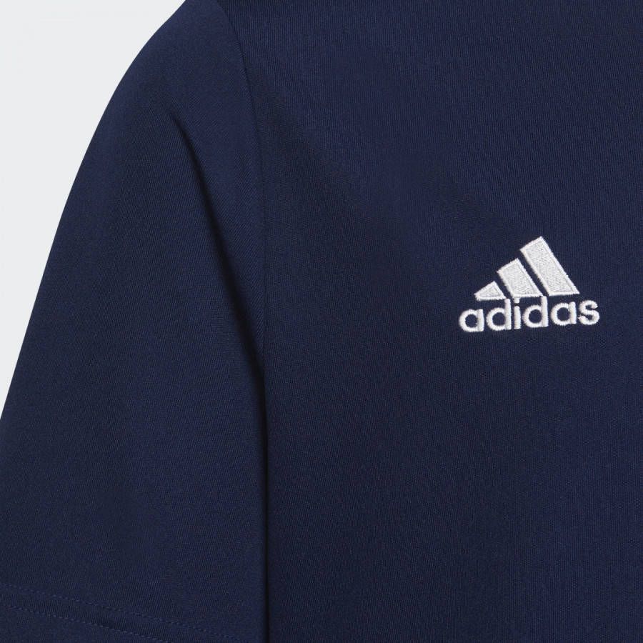 Adidas Kids adidas Entrada 22 Voetbalshirt Kids Donkerblauw Wit