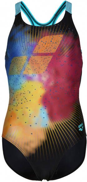 Arena Girl's Swimsuit Swim Pro Back Placement Badpak meerkleurig