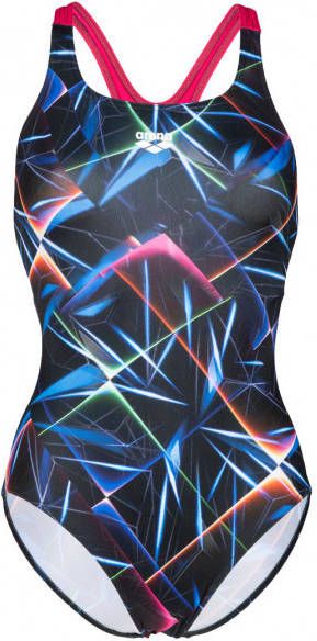 Arena Women's Swim Pro Back Allover Badpak blauw
