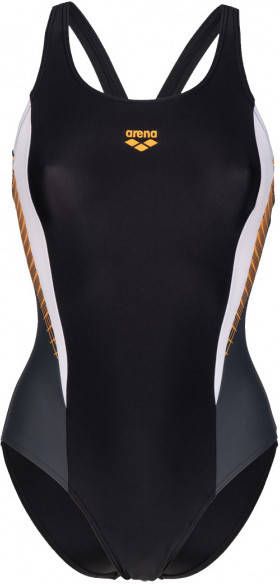 Arena Women's Threefold V Back One Piece Badpak zwart