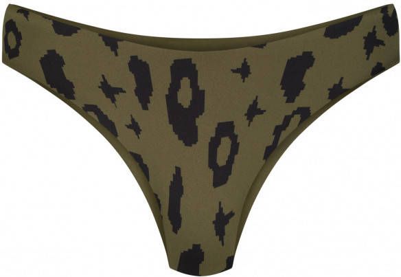 boochen Women's Arpoador Bottom Bikinibroekje, olijfgroen