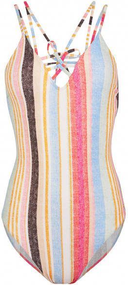 O'Neill Women's PW Sunset Swim Suit MM Badpak grijs/beige/wit
