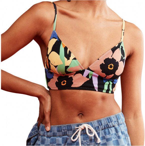Roxy Women's Color Jam Tank Top Bikinitop, meerkleurig