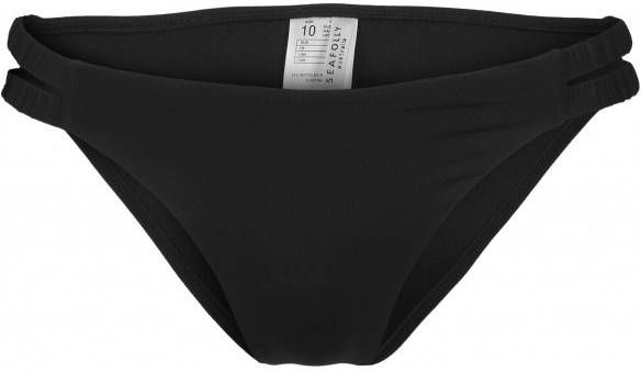 Seafolly Women's Collective Gathered Tab Pant Bikinibroekje zwart