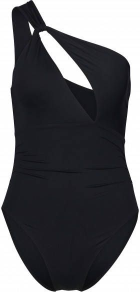 Seafolly Women's Collective One Shoulder One Piece Badpak zwart