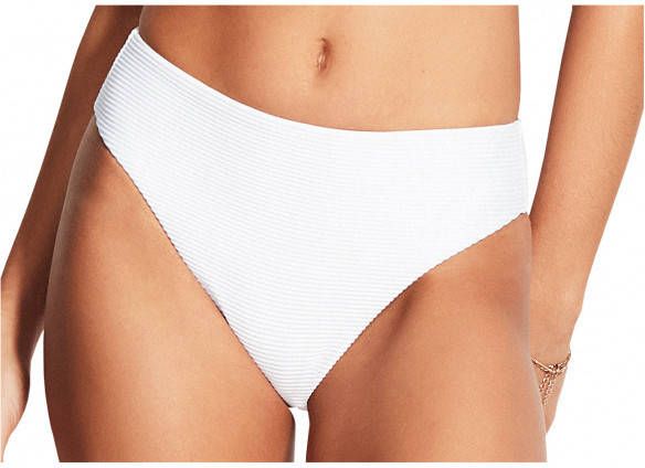 Seafolly Women's Essentials High Rise Bikinibroekje grijs