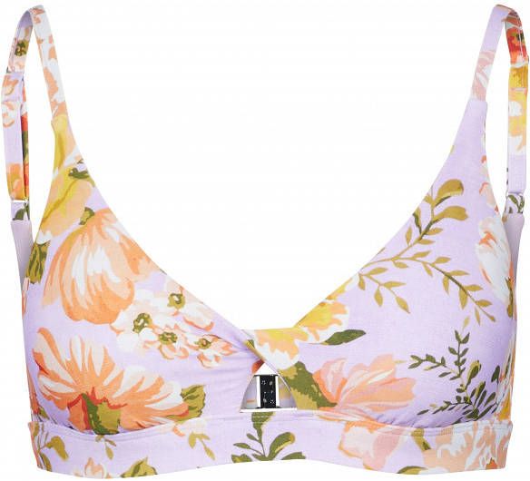 Seafolly Women's Paradise Garden Twist Front Bralette Bikinitop meerkleurig