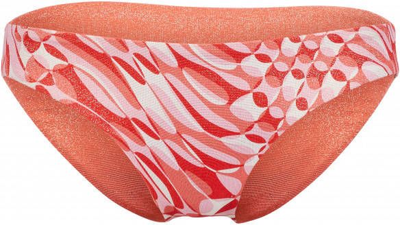 Seafolly Women's Poolside Reversible Hipster Bikinibroekje roze/rood