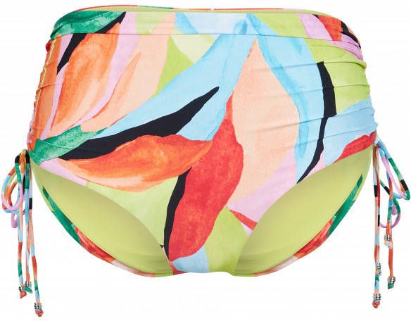 Seafolly Women's Tropfest Drawstring Hipster Bikinibroekje meerkleurig