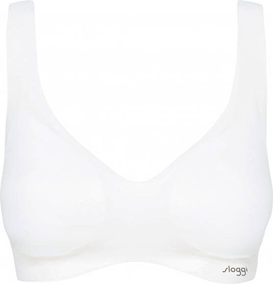 Sloggi Women's Zero Feel Bralette Sportbeha, wit