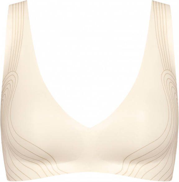 Sloggi Women's Zero Feel N 2.0 EX Sportbeha, wit/beige