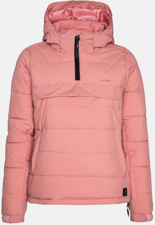 Protest gaby anorak ski jas roze dames