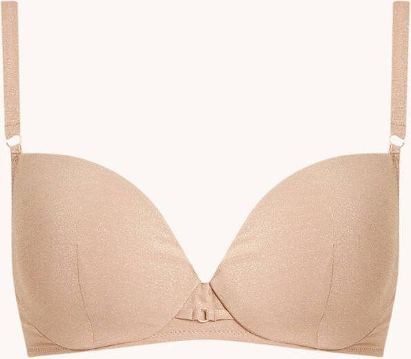Aubade Summer Glow voorgevormde bikinitop met beugel en lurex