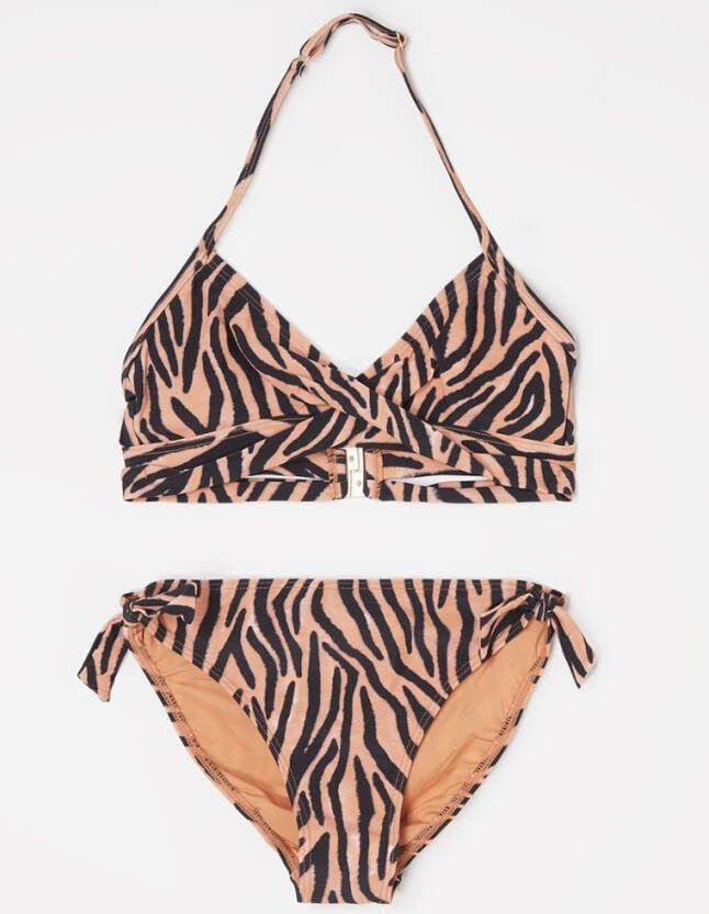 Beachlife Bikini met zebraprint