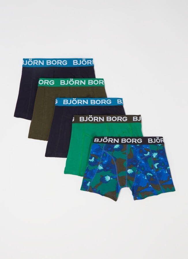 Bjorn Borg Bjö, rn Borg Core boxershorts met logoband in 5 pack
