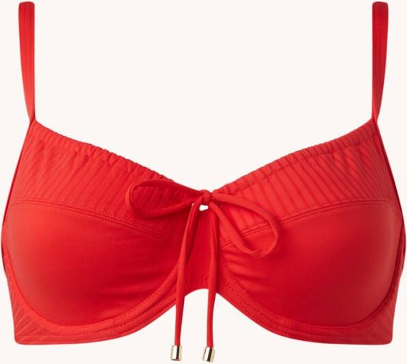 CYELL Beugel bikinitop met strikdetail