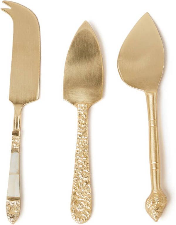 HKliving Gold kaasmessenset 3 delig
