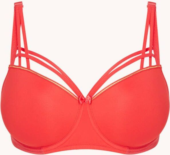 Marlies Dekkers dame de paris balconette bh | wired padded pomegranate and gold
