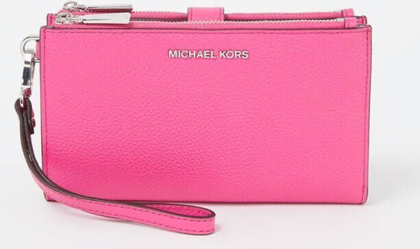 Michael Kors Adele portemonnee van leer