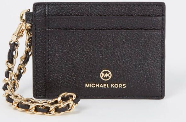 Michael Kors Jet Set Charm pasjeshouder van leer