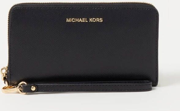 Michael Kors Jet Set Large portemonnee van leer