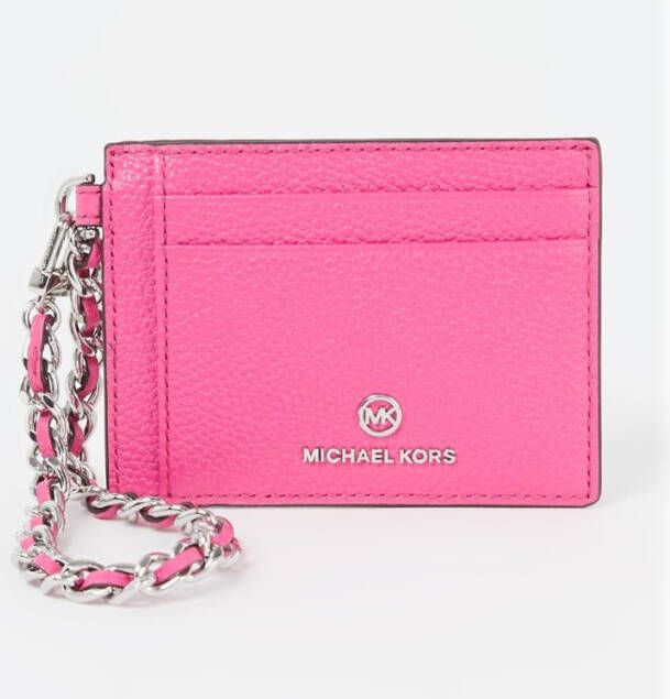 Michael Kors Jet Set Small portemonnee van leer