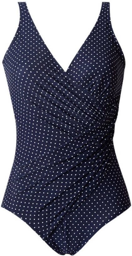 Miraclesuit Pin Point voorgevormd corrigerend badpak met stippendessin
