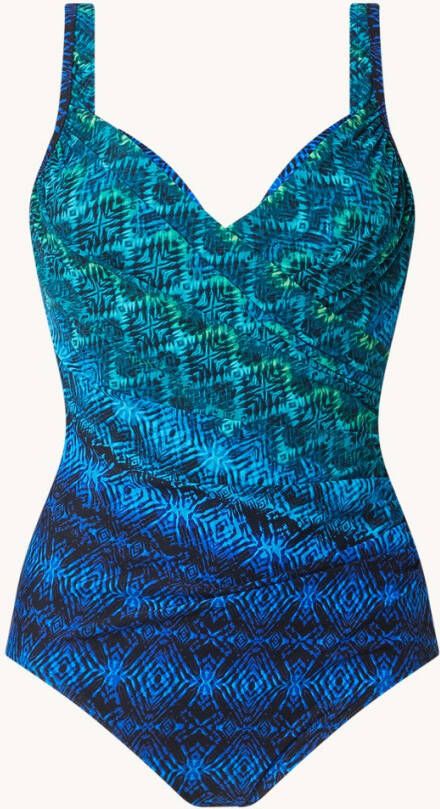 Miraclesuit Seraphina corrigerend badpak met beugel en print