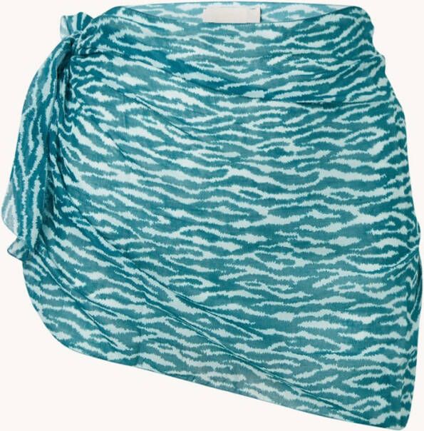 Sam Friday Retro pareo met ruitdessin