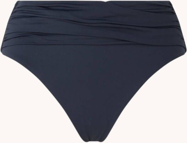Seafolly Collective high waisted bikinislip met plooidetail