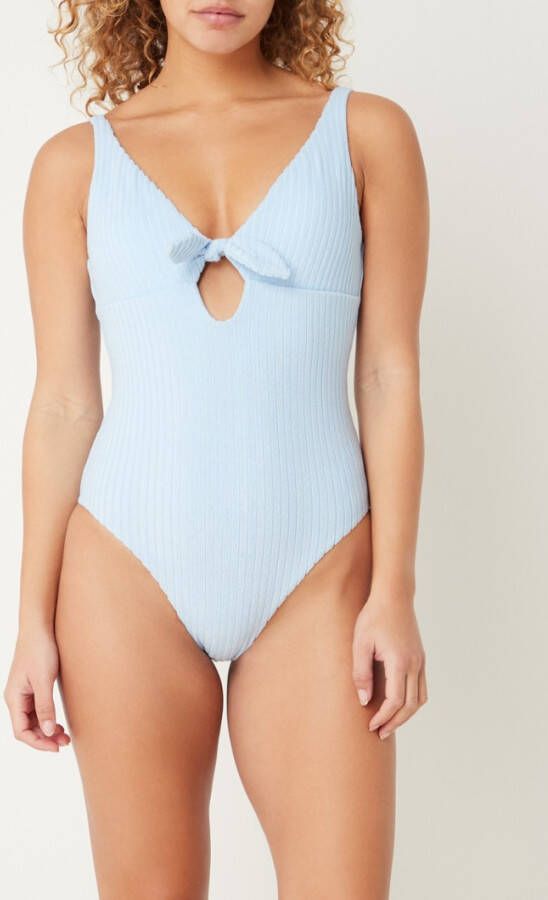 Seafolly Havana badpak van badstof met uitneembare vulling