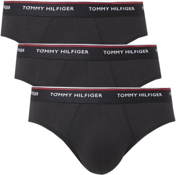 Tommy Hilfiger Underwear Slip Premium Essential met verschillende band(set, 3 stuks, Set van 3 )