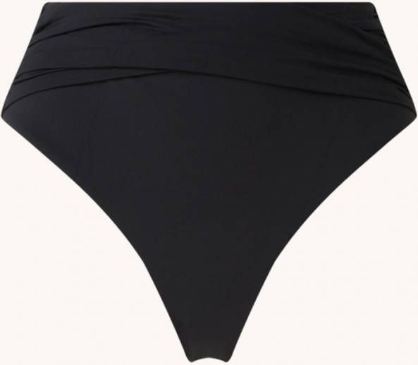 Seafolly Collective high waisted bikinislip met plooidetail