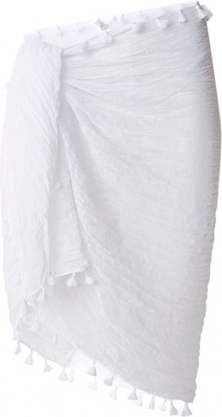 Seafolly Pareo wikkelrok met franjes