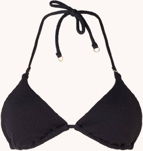 Seafolly Sea Dive voorgevormde triangel bikinitop met uitneembare vulling