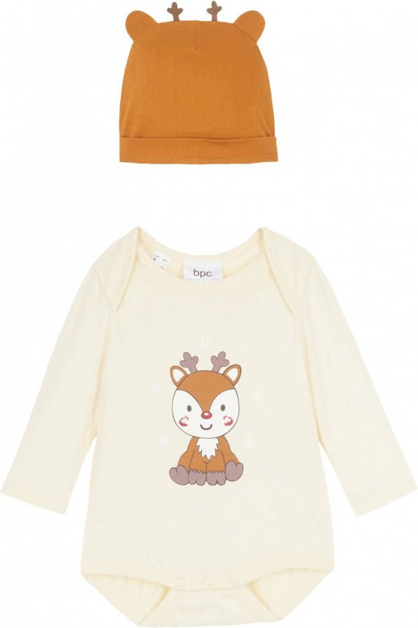 bonprix Baby boxpak en muts(2 dlg. set)van biologisch katoen