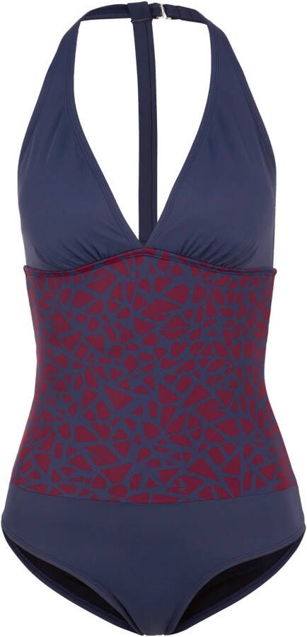 bonprix Corrigerend badpak met gerecycled polyamide, licht corrigerend