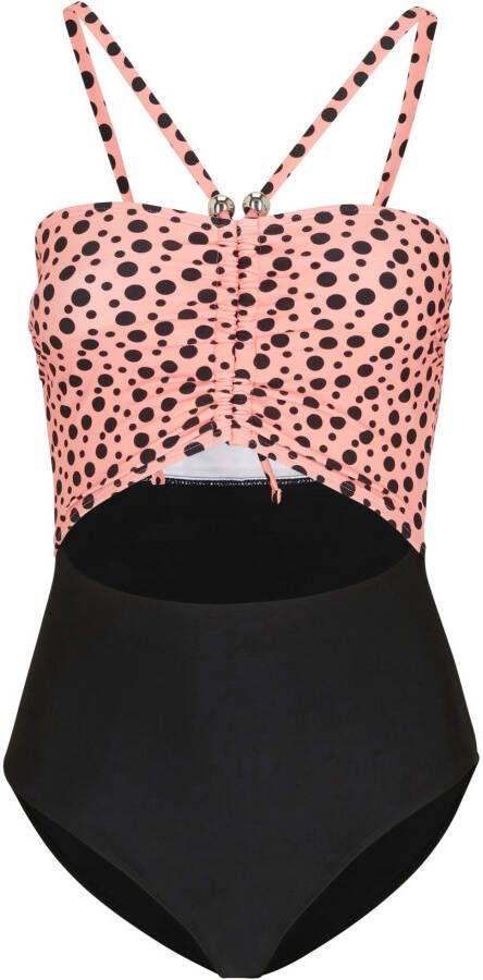 bonprix Corrigerend badpak met gerecycled polyamide, licht corrigerend