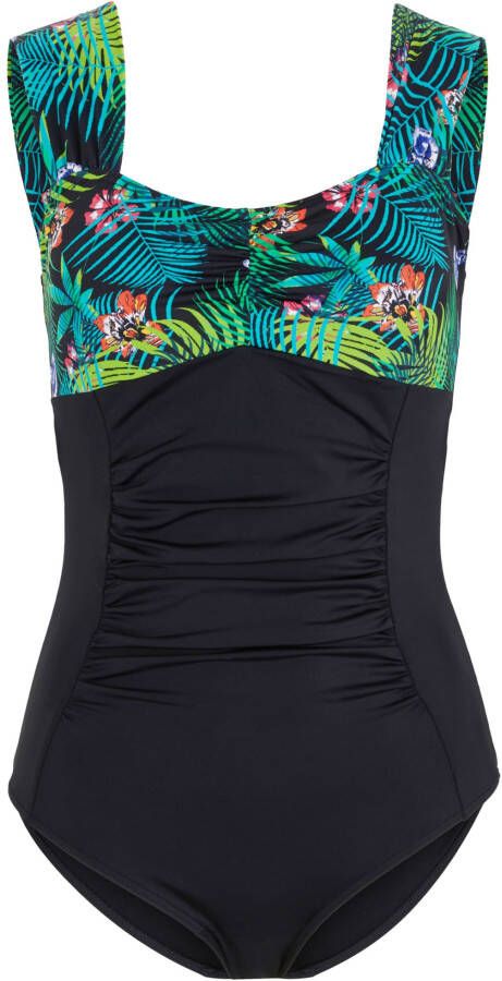 bonprix Corrigerend badpak met gerecycled polyamide, medium corrigerend