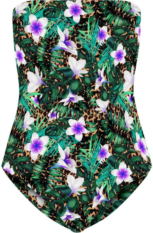 bonprix Corrigerend badpak met gerecycled polyamide, medium corrigerend