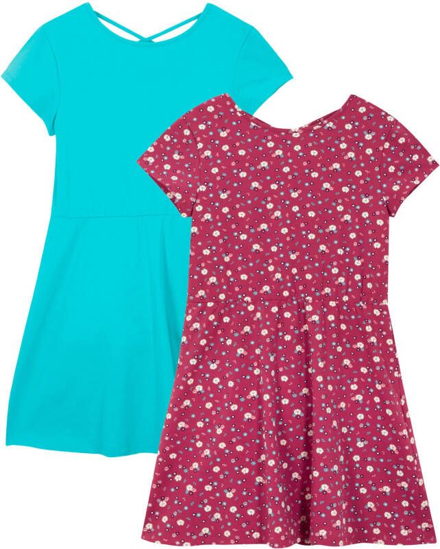 bonprix Jersey jurk(set van 2 )