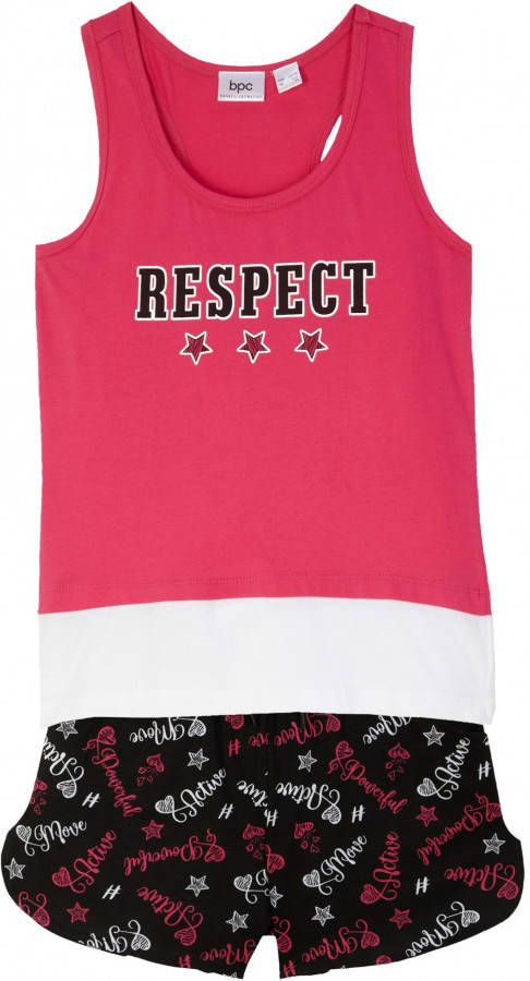 bonprix Meisjes tanktop en short(2 dlg. set )