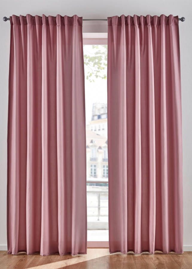 bonprix Microvezel gordijn(set van 2 )