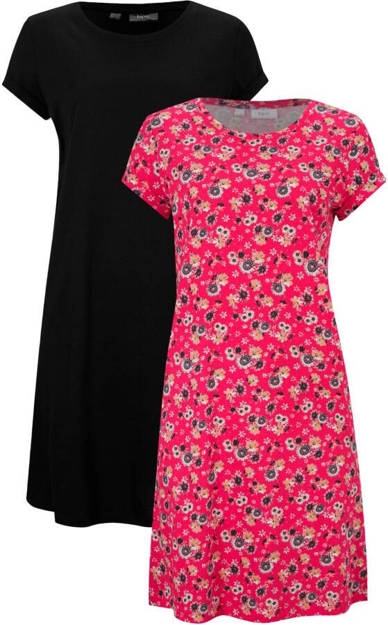 bpc bonprix collection Shirtjurk met splitten opzij (set van 2)