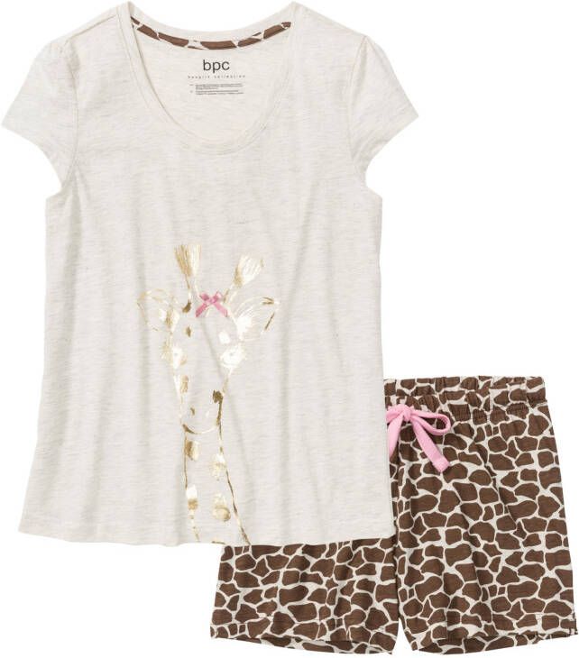 bonprix Shortama met folieprint(2 dlg. set )