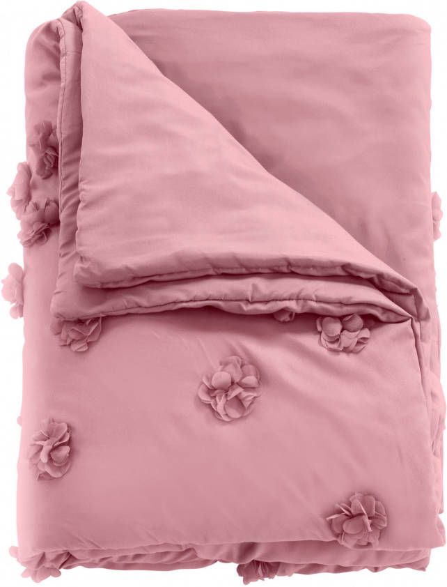 bpc living bonprix collection Plaid met applicatie, bessen, 100% polyester