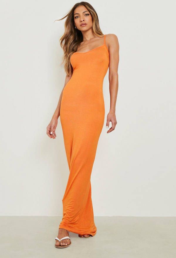 boohoo Basic Sandalen, Orange