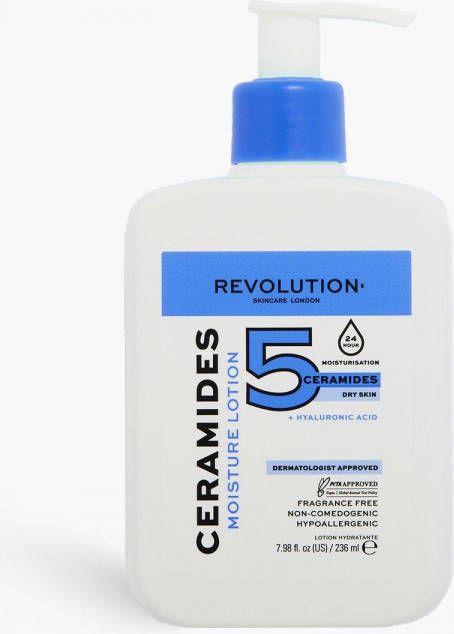 boohoo Revolution Skincare Ceramides Moisture Lotion, Clear