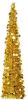 VidaXL Kunstkerstboom pop up 150 cm PET goudkleurig online kopen